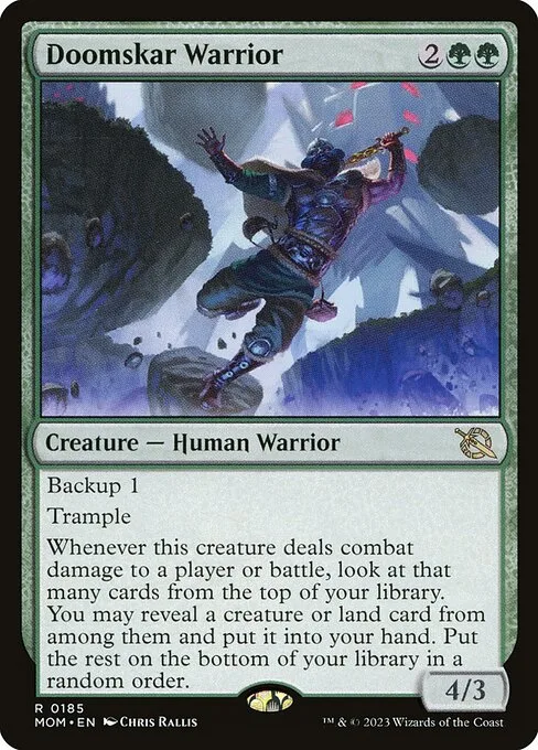 Doomskar Warrior · March of the Machine 185/387