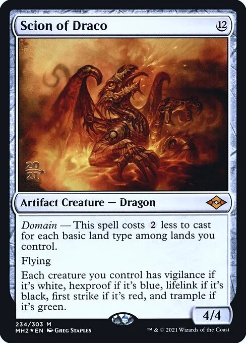 Scion of Draco · Modern Horizons 2 Promos 234s/86