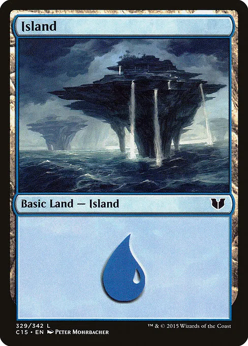 Island · Commander 2015 329/342