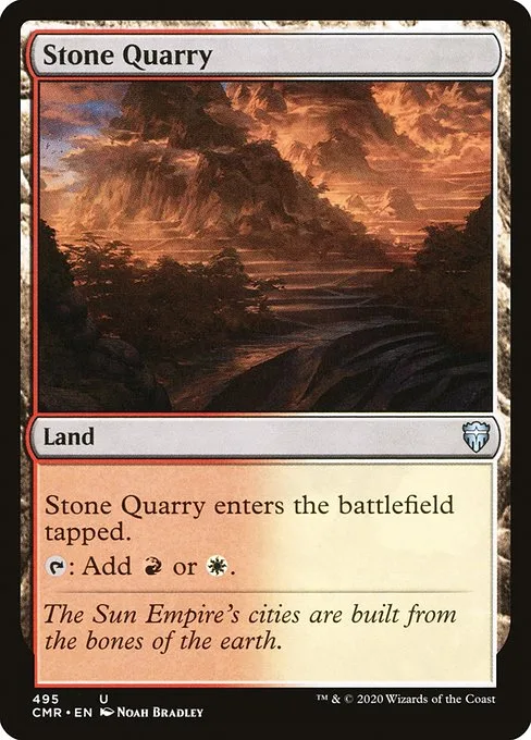 Stone Quarry · Commander Legends 495/718
