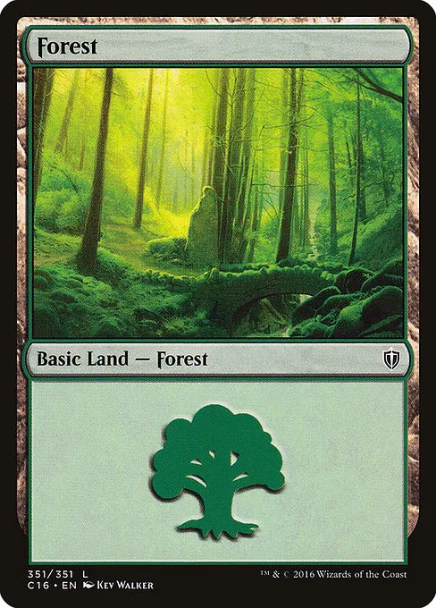Forest · Commander 2016 351/351