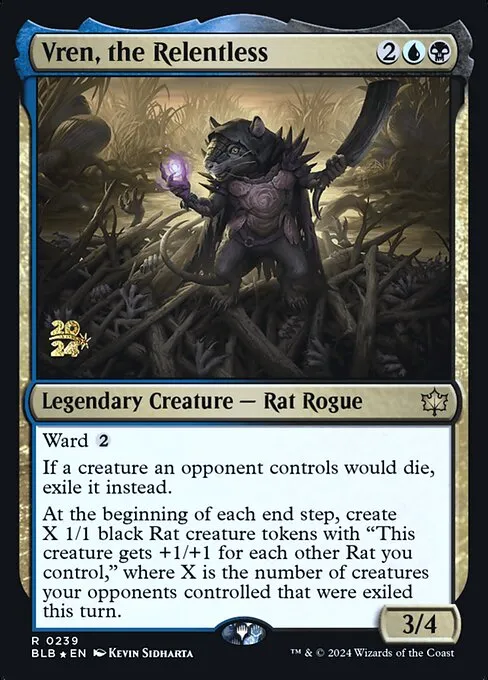 Vren, the Relentless · Bloomburrow Promos 239s/160