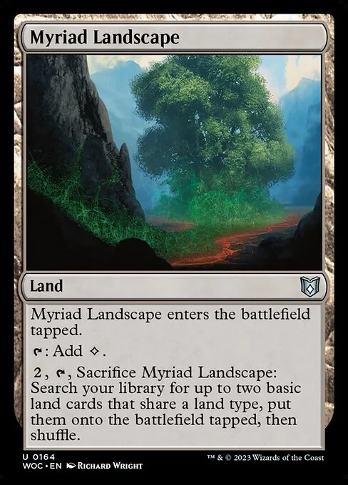 Myriad Landscape · Wilds of Eldraine Commander 164/173