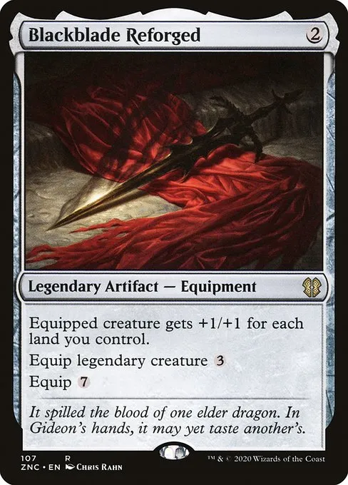 Blackblade Reforged · Zendikar Rising Commander 107/142