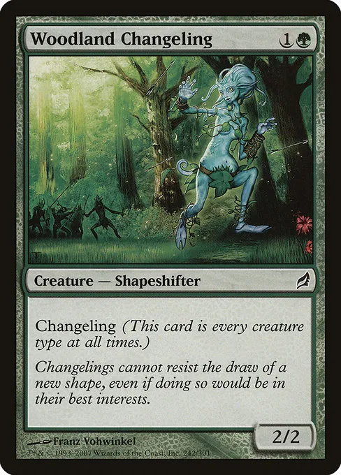 Woodland Changeling · Lorwyn 242/301