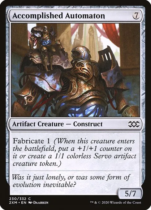 Accomplished Automaton · Double Masters 230/384