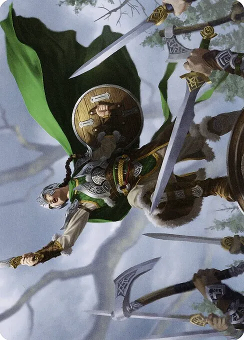 Maja, Bretagard Protector // Maja, Bretagard Protector · Kaldheim Art Series 61/81
