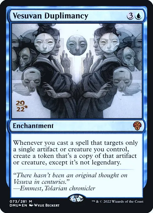 Vesuvan Duplimancy · Dominaria United Promos 73s/161