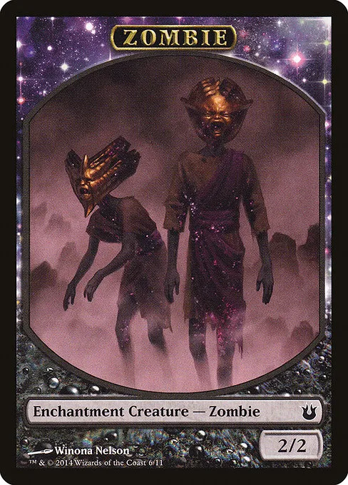 Zombie · Born of the Gods Tokens 6/11