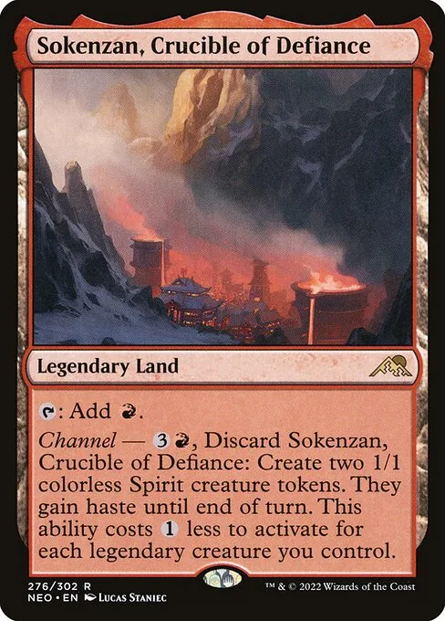 Sokenzan, Crucible of Defiance · Kamigawa: Neon Dynasty 276/531