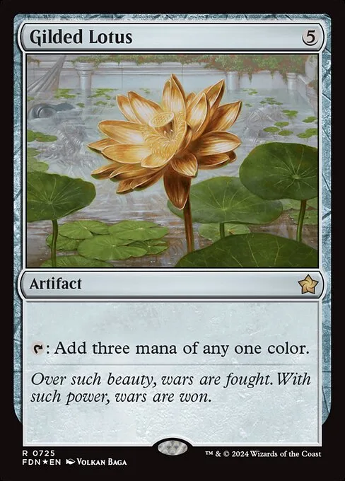 Gilded Lotus · Foundations 725/771