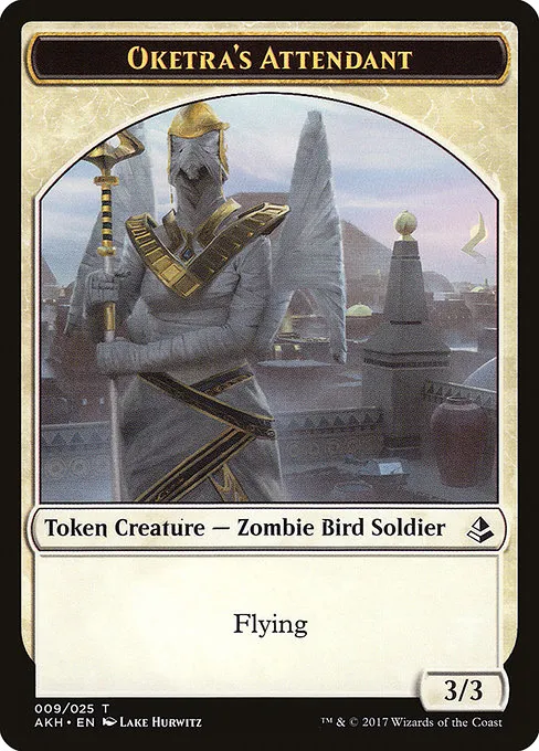 Oketra's Attendant · Amonkhet Tokens 9/26