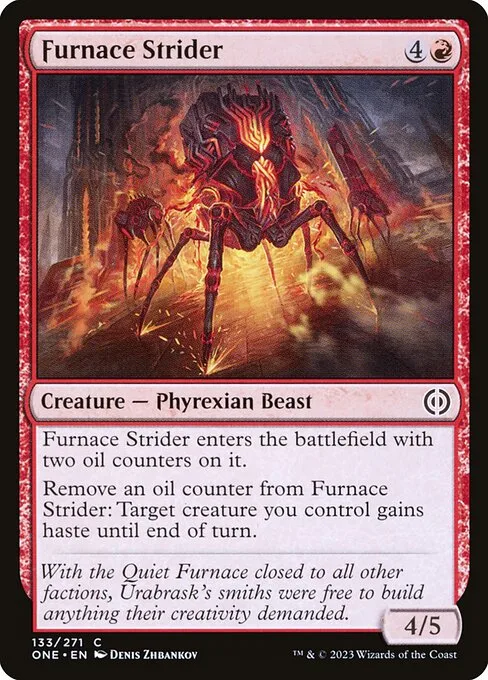 Furnace Strider · Phyrexia: All Will Be One 133/479
