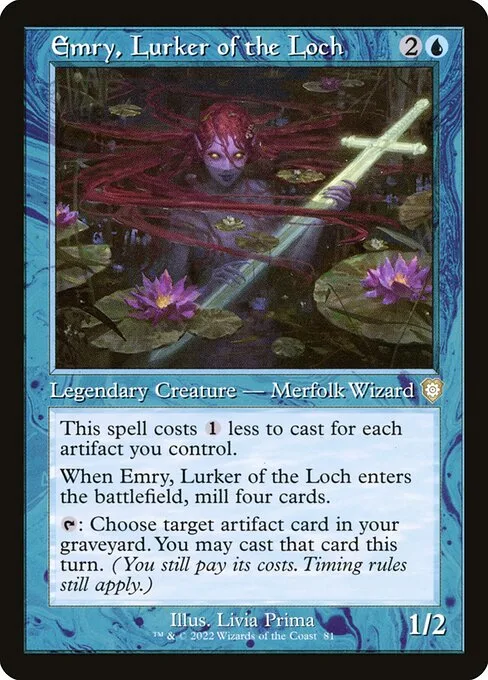 Emry, Lurker of the Loch · The Brothers' War Commander 81/209