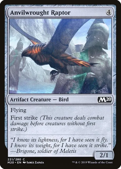 Anvilwrought Raptor · Core Set 2020 221/346