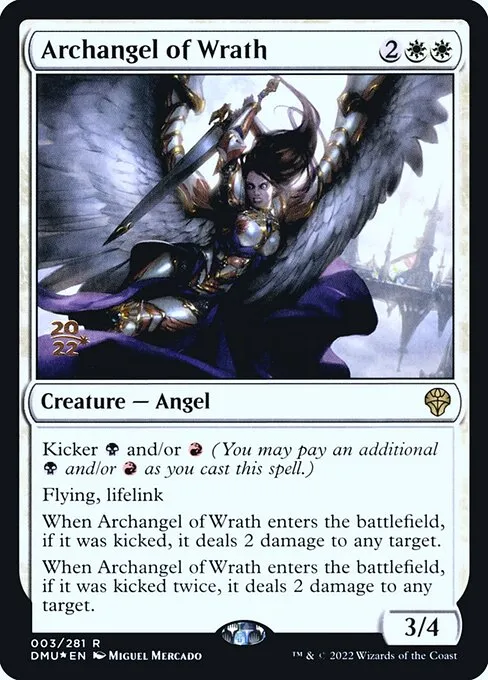 Archangel of Wrath · Dominaria United Promos 3s/161