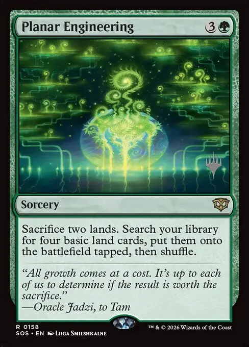 Planar Engineering · Secrets of Strixhaven Promos 158p/80