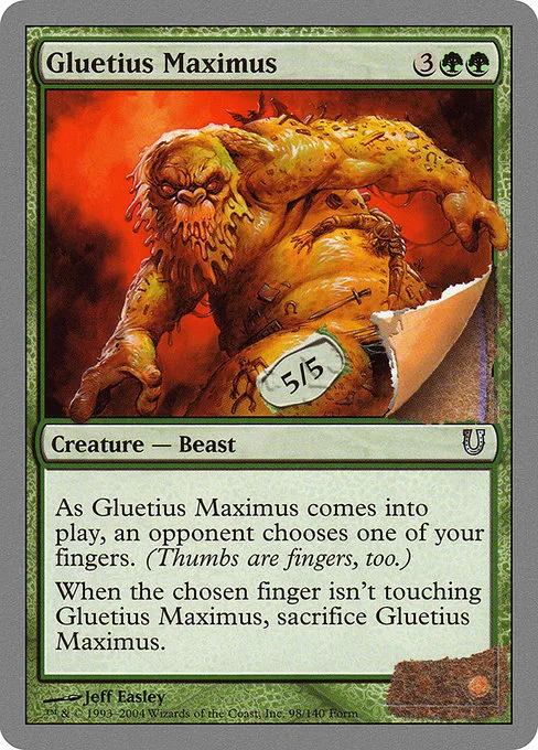 Gluetius Maximus · Unhinged 98/168