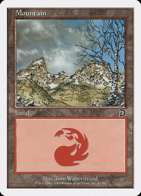 Mountain · Deckmasters 47/58