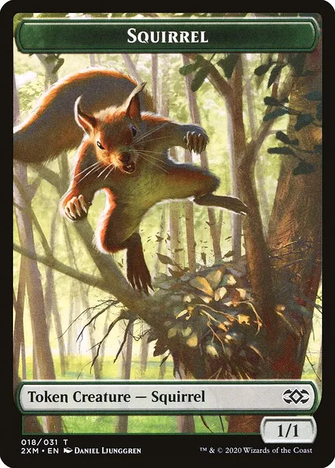 Squirrel · Double Masters Tokens 18/31