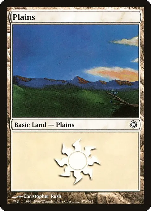 Plains · Coldsnap Theme Decks 370/62