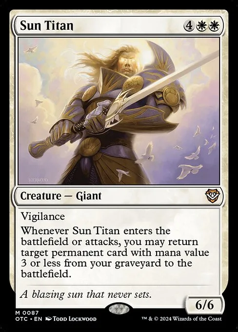 Sun Titan · Outlaws of Thunder Junction Commander 87/342