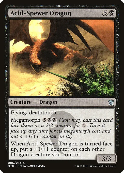 Acid-Spewer Dragon · Dragons of Tarkir 86/264