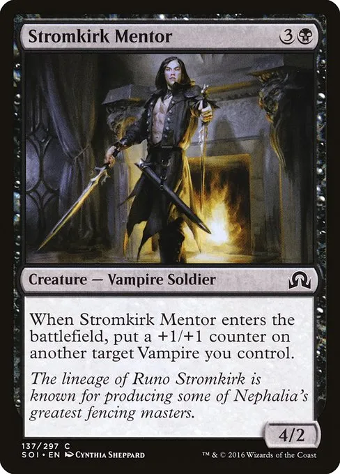 Stromkirk Mentor · Shadows over Innistrad 137/302