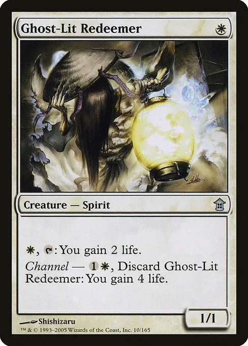 Ghost-Lit Redeemer · Saviors of Kamigawa 10/165
