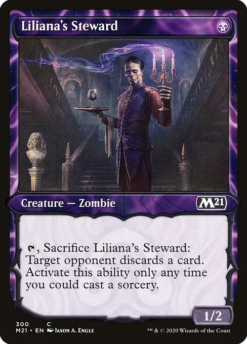 Liliana's Steward · Core Set 2021 300/397
