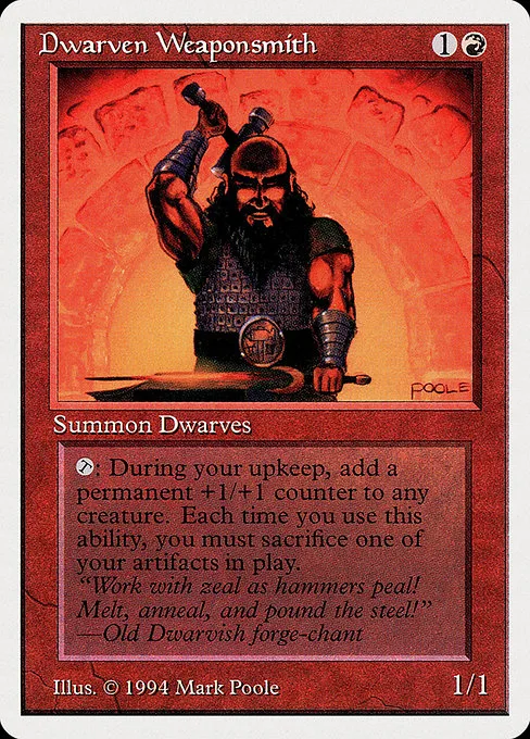 Dwarven Weaponsmith · Summer Magic / Edgar 145/306