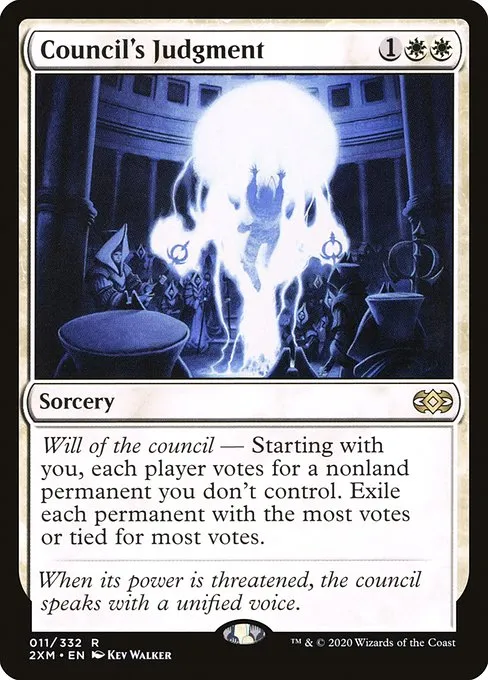 Council's Judgment · Double Masters 11/384