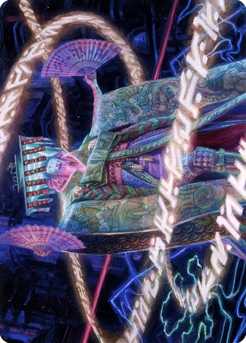 Satsuki, the Living Lore // Satsuki, the Living Lore · Neon Dynasty Art Series 5/81