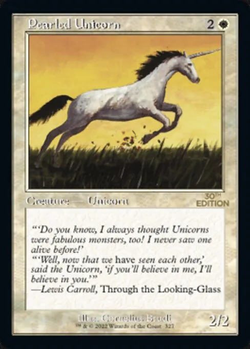 Pearled Unicorn · 30th Anniversary Edition 327/594