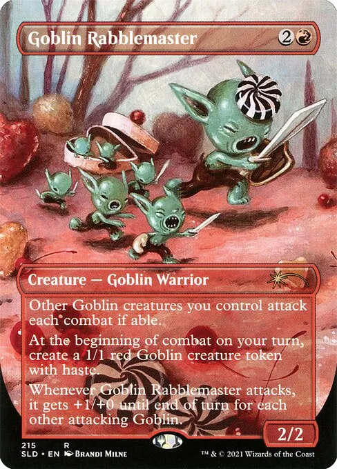 Goblin Rabblemaster · Secret Lair Drop 215/2547