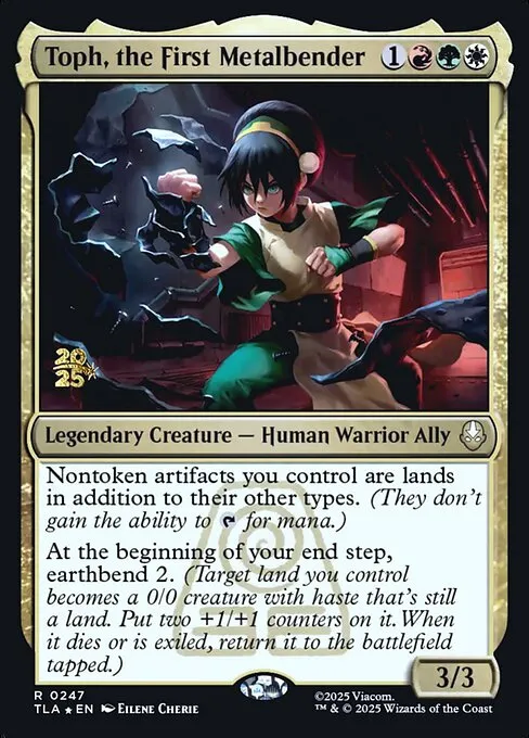 Toph, the First Metalbender · Avatar: The Last Airbender Promos 247s/80