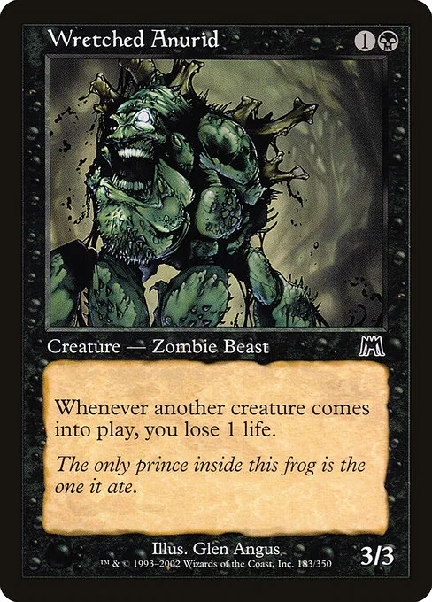 Wretched Anurid · Onslaught 183/351
