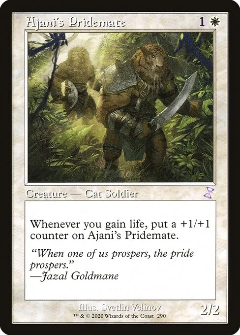 Ajani's Pridemate · Time Spiral Remastered 290/411