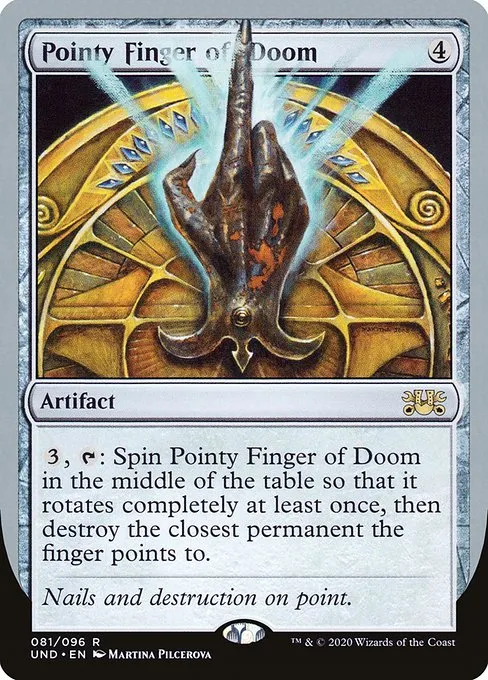 Pointy Finger of Doom · Unsanctioned 81/96