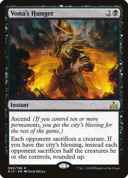 Vona's Hunger · Rivals of Ixalan 90/205