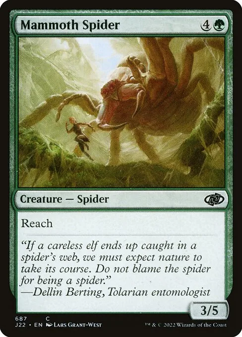 Mammoth Spider · Jumpstart 2022 687/835