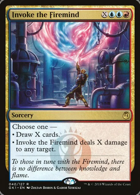 Invoke the Firemind · GRN Guild Kit 40/127