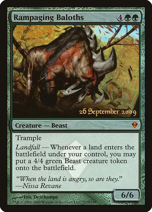 Rampaging Baloths · Zendikar Promos 178★/5
