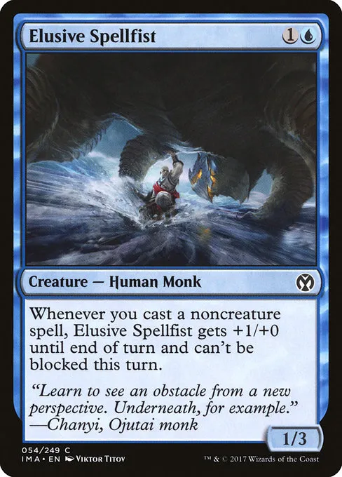 Elusive Spellfist · Iconic Masters 54/249