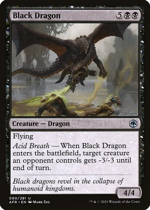 Black Dragon · Adventures in the Forgotten Realms 90/424