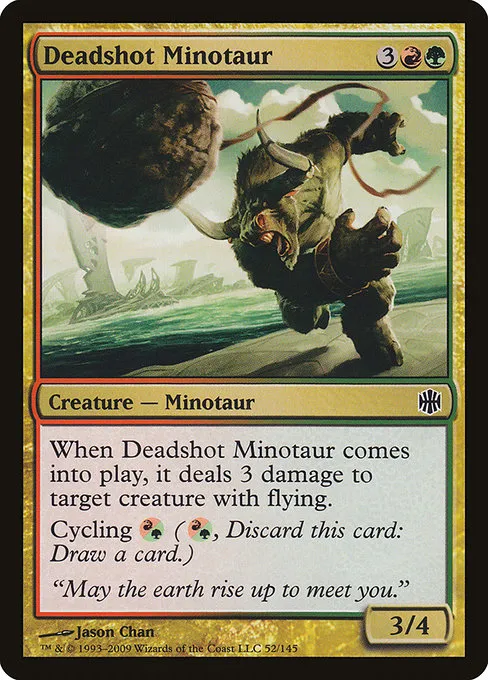 Deadshot Minotaur · Alara Reborn 52/145