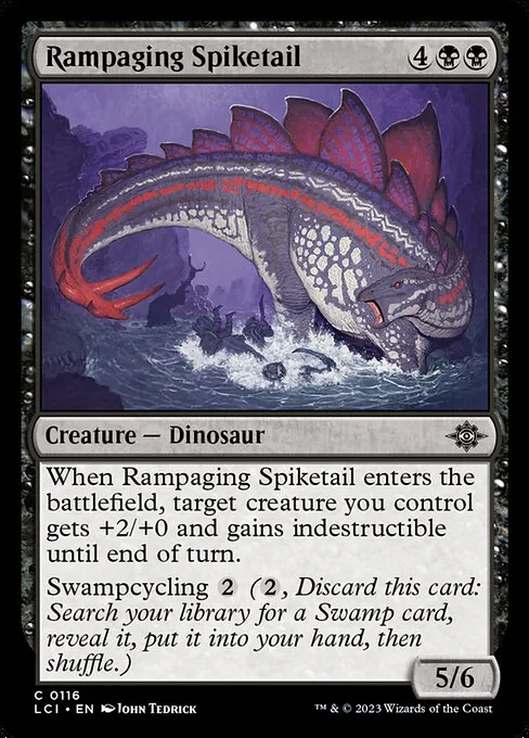 Rampaging Spiketail · The Lost Caverns of Ixalan 116/416