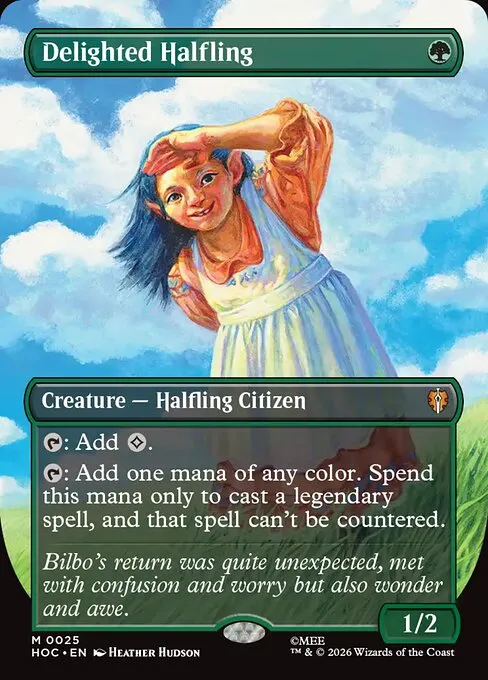 Delighted Halfling · The Hobbit Commander 25/7