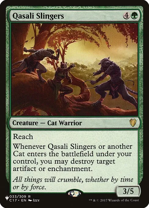 Qasali Slingers · The List C17-33/5050