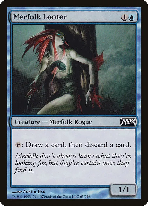 Merfolk Looter · Magic 2012 65/249